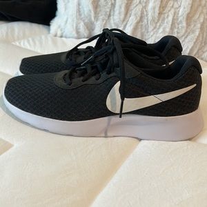 Nike black and white sneakers